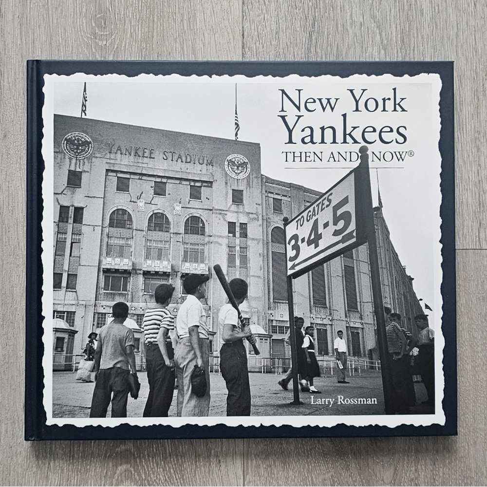 New York Yankees Then and Now Hardcover Book